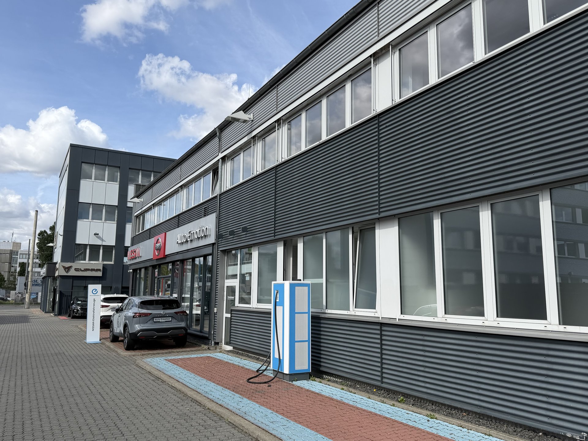 Auto Emotion Standort in Offenbach, Außenansicht